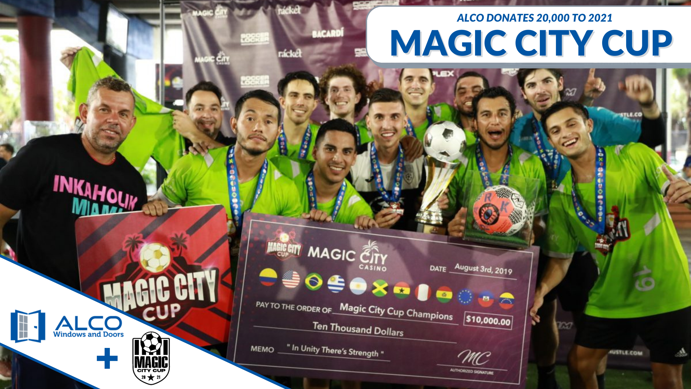 Alco Windows and Doors Magic City Cup